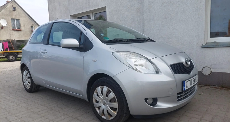 Toyota Yaris cena 12999 przebieg: 140000, rok produkcji 2008 z Tuchola małe 232